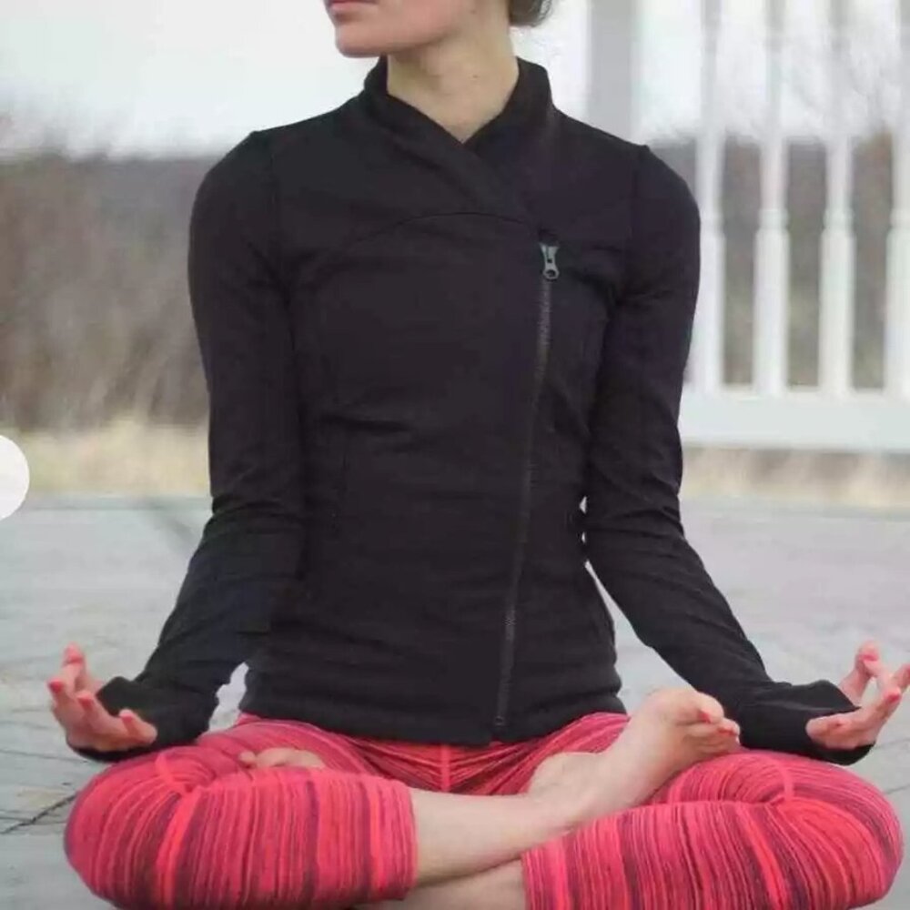 Lululemon Precision Black Jacket Size 4
